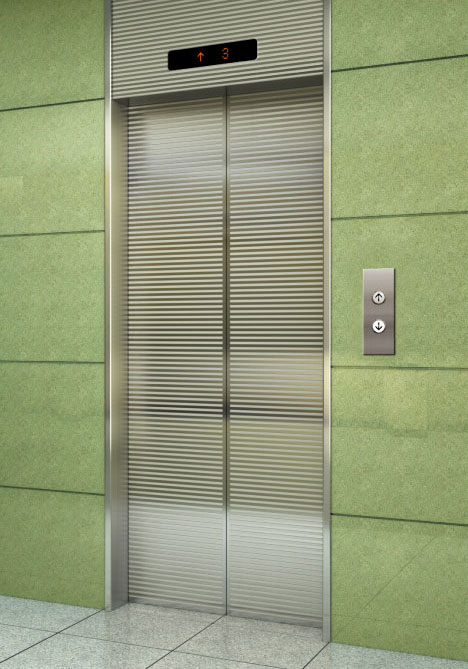 Модель E-312: косяк с откосом (10°) и декоративная панель над дверью