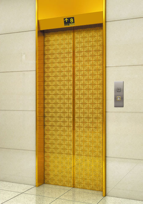 Модель E-322: косяк с откосом (10°) и декоративная панель над дверью